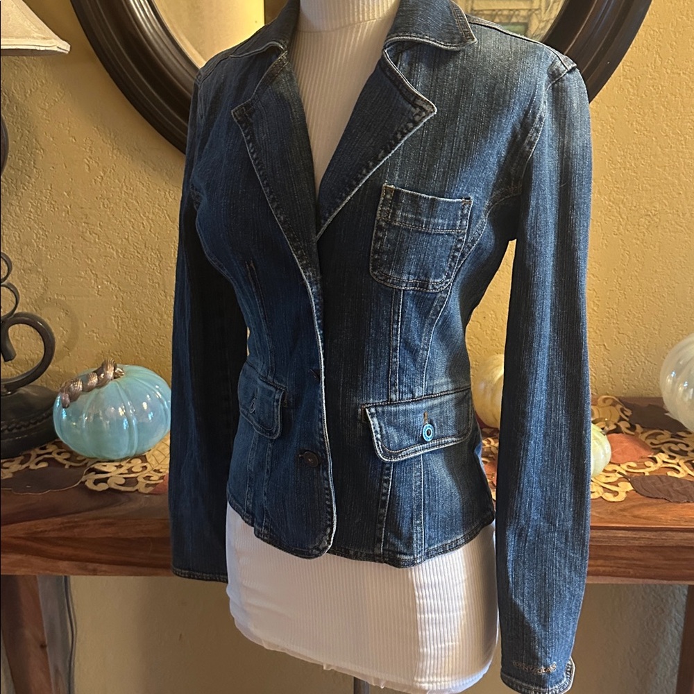 DKNY Dark Blue Jean Jacket